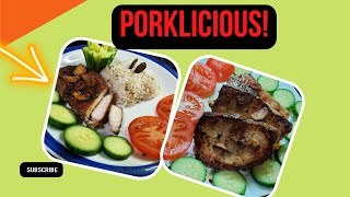 EP 6  PAN FRIED PORK CHOPBONELESS PORK CHOPS [upl. by Rodgiva928]