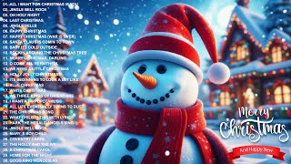 Top Christmas Songs Of All Time 🎅 Top 50 Christmas Songs with Lyrics 🎄Merry Christmas Songs Playlist [upl. by Durrell]