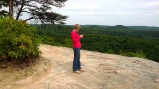 Lackeegee rock near cave run lake Morehead kentuck [upl. by Id]