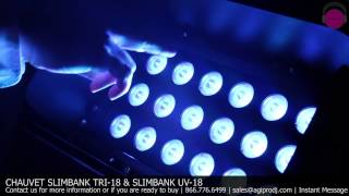 CHAUVET SlimBANK TRI18 amp SlimBANK UV18  NAMM 2013  agiprodjcom [upl. by Ycart692]