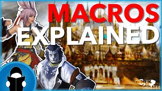 FFXIV Macro 101 Guide an Introduction for Beginners and mabye some advanced tips too [upl. by Nathanial]