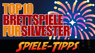 Top 10 Brettspiele für Silvester [upl. by Nalid]