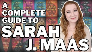 A COMPLETE GUIDE TO SARAH J MAAS ✨  Throne of Glass A Court of Thorns and Roses amp Crescent City [upl. by Milissent22]