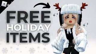 GET FREE ITEMS NOW BEFORE ITS TOO LATE 🥰🎄 [upl. by Ogeid394]