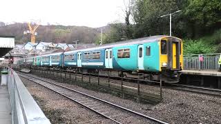 Pontypridd Station 241024 [upl. by Ayotahc629]