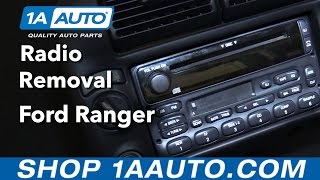 How to Replace 9812 Ford Ranger Radio [upl. by Aikat]