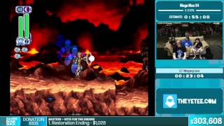 Mega Man X4 by MopeyJoe in 4606  Summer Games Done Quick 2015  Part 55 [upl. by Proudman]