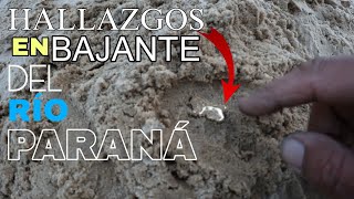 Bajante Historica del Rio Parana 2024  Mas Hallazgos Deteccion de Metales [upl. by Epoh]