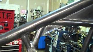 Carlo Is Dragoon  OilInFrame Drop Seat MonoShock Softail Chopper Frame Build  Part 1 [upl. by Sklar348]