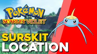 Pokemon Scarlet amp Violet Surskit Location [upl. by Dibru]