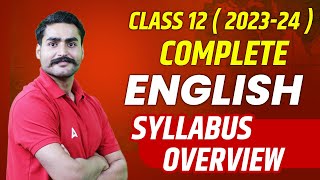 CBSE Class 12 English Syllabus 202324 Overview [upl. by Joung]