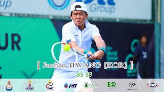 ITF Juniors World Tennis Tour J60 3 BS SF – Juchan HWANG KOR vs Kandhavel MAHALINGAM AKILANDESHWARI [upl. by Gibe25]