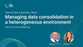 Data Integration Week Day 2 Managing data consolidation in a heterogeneous environment [upl. by Ender]