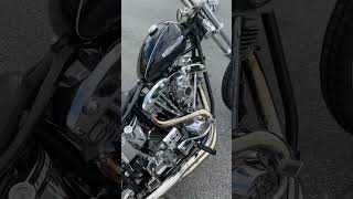 Mikuni HSR42 on a 1977 Harley Davidson Shovelhead stroker [upl. by Albarran]