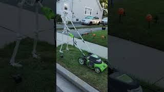 Some Halloween Decoration In the Front Yards Lynbrook Long Island  New York [upl. by Peltz]