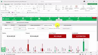 Planilha de Controle Financeiro Completo em Excel 64 365 [upl. by Acus]