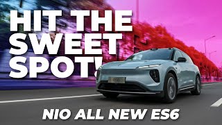 All new NIO EL6 ES6 just hit the sweet spot for NIO Test Drive and Review [upl. by Ahsekad]