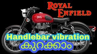 Reduce Handlebar Vibration For Royal Yenfield [upl. by Fretwell]