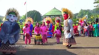 LOMBA TARI ONDEL ONDEL PART II  Perform Para Ondel Ondel UNIK [upl. by Aryahay]