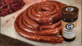 How to make Sausage and Bratwurst with Ground Venison Meat  The Bearded Butchers [upl. by Oknuj]