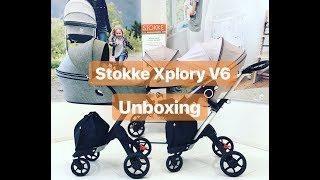 Stokke Xplory V6 unboxing [upl. by Yadahs]