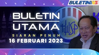 Simpanan Susut 50 Kerajaan Tidak Benarkan Lagi Pengeluaran KWSP  Buletin Utama 16 Februari 2023 [upl. by Animas]