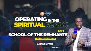 OPERATING IN THE SPIRITUAL REALM  ALTAR WEEK DAY 2  01102024  AP JAMES KAWALYA [upl. by Huskey]