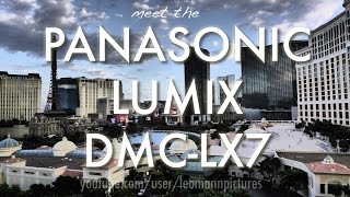 PANASONIC LUMIX DMCLX7 DEMO 2 [upl. by Urien]