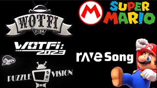 Super Mario rave Song WOTFI 2023 SMG4 MOVIE PUZZLEVISION amp WOTFI 2024 [upl. by Cob]