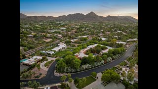 Villa In Camelback Country Club Estates  Paradise Valley AZ [upl. by Chivers]