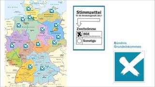 Grundeinkommen für die Bundestagswahl 2017 [upl. by Shaner]