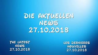 Heide Park Resort Colossos UPDATE Aktuelle News 271018 DisneyOpa [upl. by Qerat]