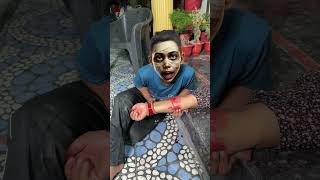 Navneet ban gaya vampire 🧛 🤪 shorts funny comedy fun trending family bhai funnyvideos [upl. by Vachill]