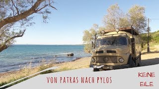 Roadtrip Griechenland Mit dem Wohnmobil von Patras nach Pylos [upl. by Davidde]