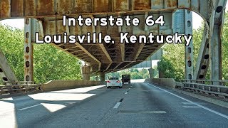 20170613  Interstate 64 Louisville Kentucky 4K [upl. by Airottiv]