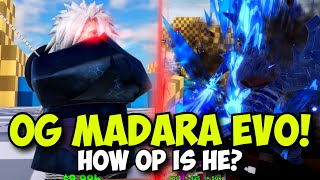 OG Madara 6 Stars New Evolution HAS BUSTED DAMAGE  ASTD Showcase [upl. by Inaluahek]