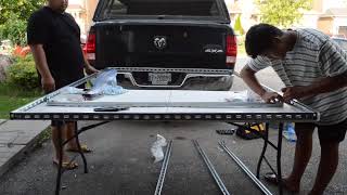 DIY Roof Rack using Unistrut [upl. by Ymme]