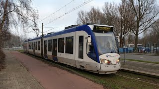 HTM RandstadRail 4 Den Haag De Uithof  LansingerlandZoetermeer vv  RegioCitadis 4019  2022 [upl. by Iolenta]