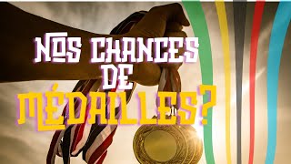 Jeux Olympiques  Les chances de médailles Françaises  27amp28 juillet [upl. by Betti]