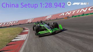 F1 24 China Hotlap  Setup  128942  KARL24 [upl. by Azile]