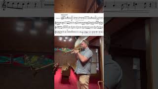 Ravel Piano Concerto Trumpet excerpt [upl. by Eelarac]