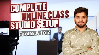 Complete Studio Setup For Online Teaching  Cost Friendly Advance Studio Setup for Coaching [upl. by Tierza]