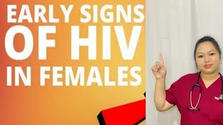 HIV ampAIDS part 2 Early signs of HIV in females✅📌📌 [upl. by Ailil]