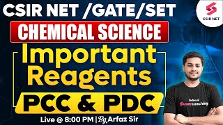 CSIR NET 2024  GATE  SET  Chemical Science  Important Reagents PCC And PDC  Arfaz Sir [upl. by Leventis]