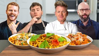 Which YouTube Chef Has The BEST Pasta Recipe Gordon Ramsay Babish or Ethan Chlebowski [upl. by Ramahs]