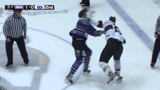 Braehead Clan vs Edinburgh Capitals 251014  EIHLChallenge Cup 2014 [upl. by Aranat]