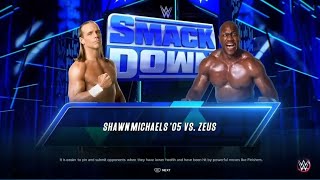 Shawn Michaels vs Zeus [upl. by Tapes]