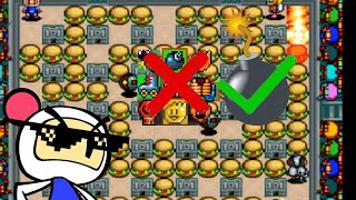 SUPER BOMBERMAN 4 battle mode no items [upl. by Uriah]