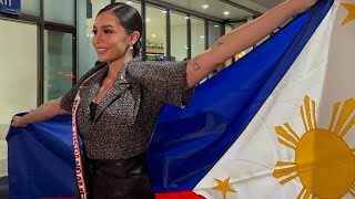 Michelle Arceo shows off Her Pasarela for Reina Hispanoamericana 2024 👑♥️🇵🇭 [upl. by Ardnoel]