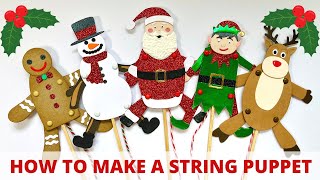 How to Make A STRING PUPPET [upl. by Kaule823]